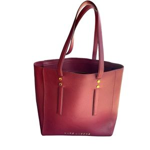Marc Jacobs Women’s Burgundy Leather Tote